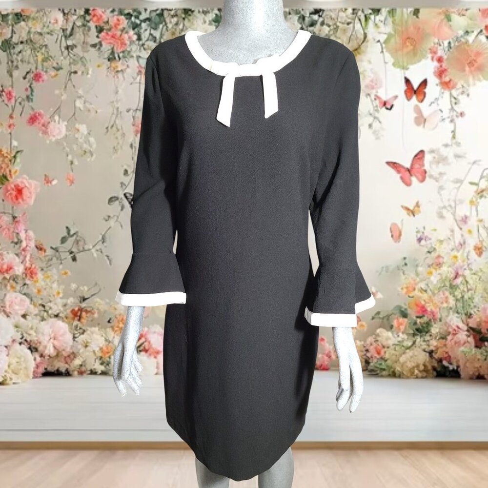 Karl Lagerfeld black and white dress